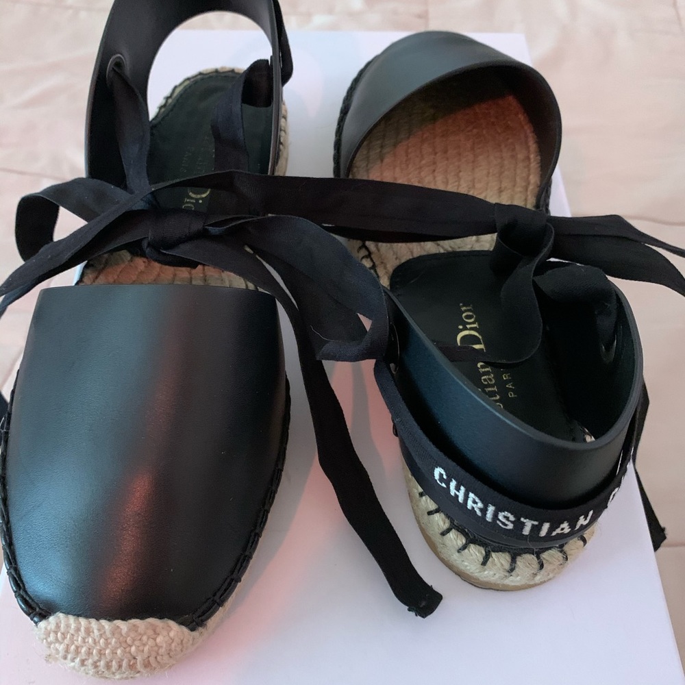 Dior espadrilles size 37 worn 1 time